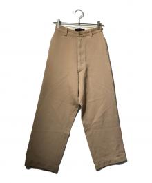 MADISON BLUE（マディソンブルー）の古着「ハイウエストチノパンツ」｜ベージュ