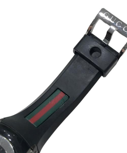 GUCCI（グッチ）GUCCI (グッチ) リストウォッチ ブラックの古着・服飾アイテム