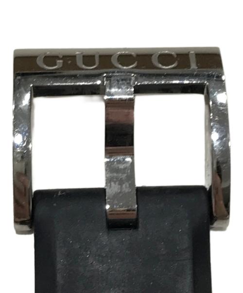 GUCCI（グッチ）GUCCI (グッチ) リストウォッチ ブラックの古着・服飾アイテム