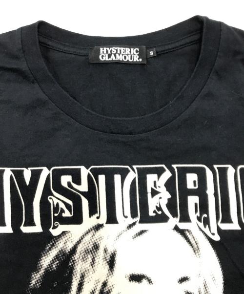 Hysteric Glamour（ヒステリックグラマー）Hysteric Glamour (ヒステリックグラマー) ガールプリントTシャツ ブラック サイズ:Sの古着・服飾アイテム