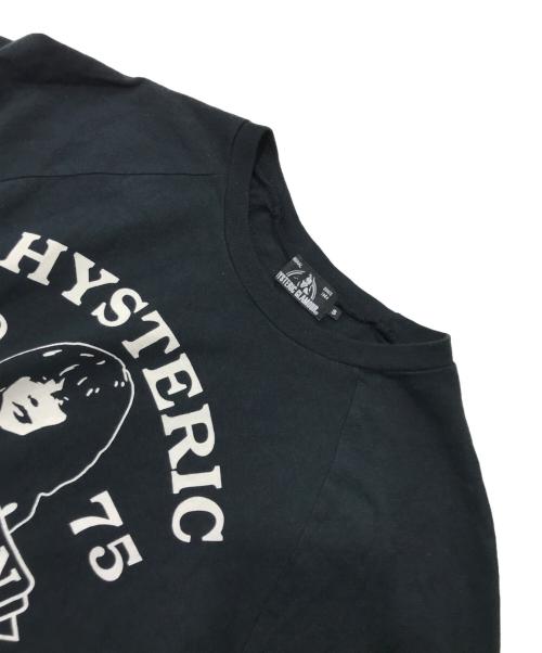 Hysteric Glamour（ヒステリックグラマー）Hysteric Glamour (ヒステリックグラマー) MICHIGAN ORIGINAL pt Tee/ガールプリントロングスリーブカットソー ブラック サイズ:Sの古着・服飾アイテム