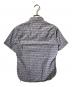 Hysteric Glamour (ヒステリックグラマー) ロゴ総柄S/Sワークシャツ/半袖シャツ ブルー サイズ:M：8000円