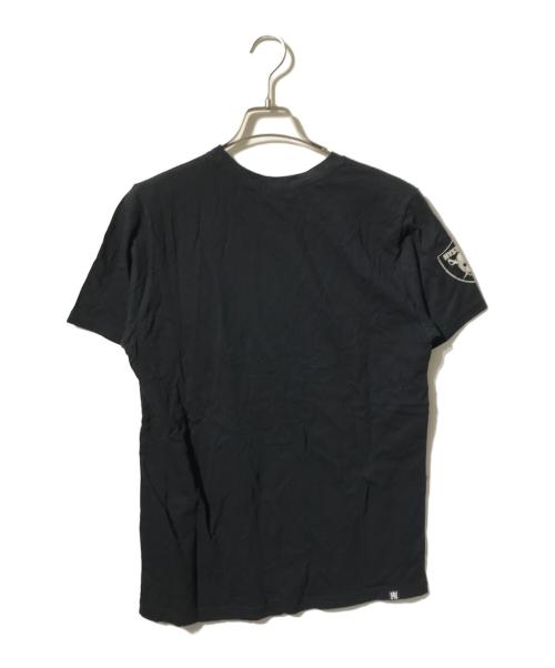 Hysteric Glamour（ヒステリックグラマー）Hysteric Glamour (ヒステリックグラマー) CLASSIC SCRATCH プリントTシャツ/半袖カットソー ブラック サイズ:Mの古着・服飾アイテム