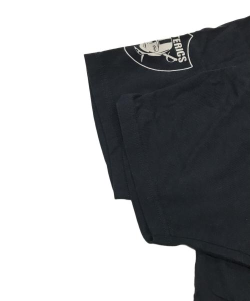 Hysteric Glamour（ヒステリックグラマー）Hysteric Glamour (ヒステリックグラマー) CLASSIC SCRATCH プリントTシャツ/半袖カットソー ブラック サイズ:Mの古着・服飾アイテム