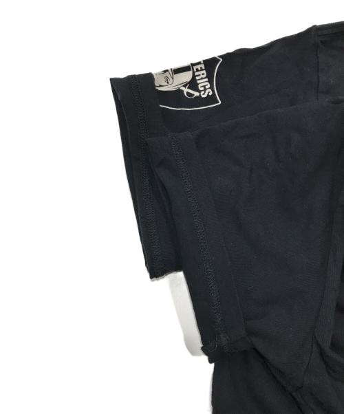 Hysteric Glamour（ヒステリックグラマー）Hysteric Glamour (ヒステリックグラマー) CLASSIC SCRATCH プリントTシャツ/半袖カットソー ブラック サイズ:Mの古着・服飾アイテム