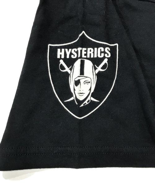 Hysteric Glamour（ヒステリックグラマー）Hysteric Glamour (ヒステリックグラマー) CLASSIC SCRATCH プリントTシャツ/半袖カットソー ブラック サイズ:Mの古着・服飾アイテム