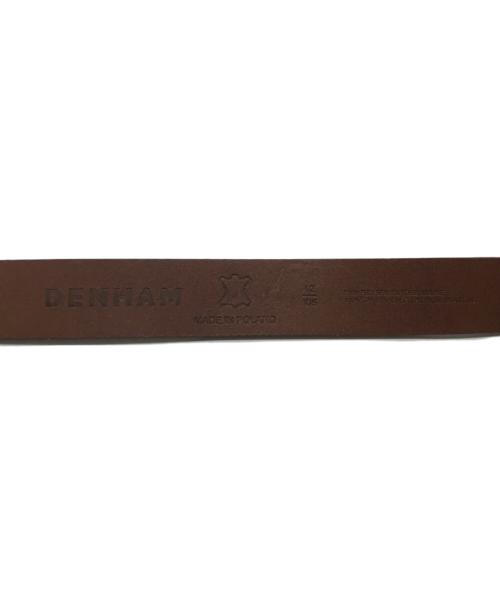 Denham（デンハム）Denham (デンハム) レザーベルト ブラウンの古着・服飾アイテム