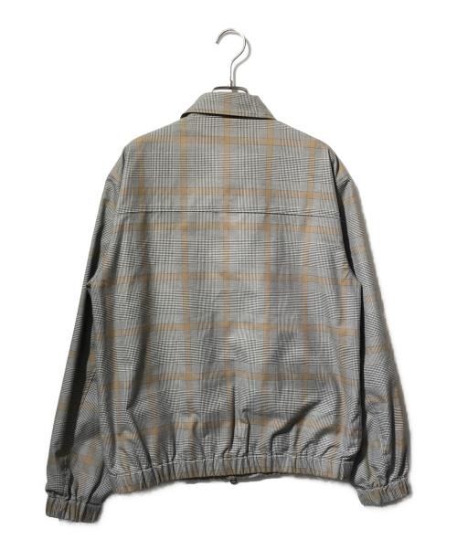 FRED PERRY（フレッドペリー）FRED PERRY (フレッドペリー) ハリントンジャケット グレー×ブラウン サイズ:Sの古着・服飾アイテム