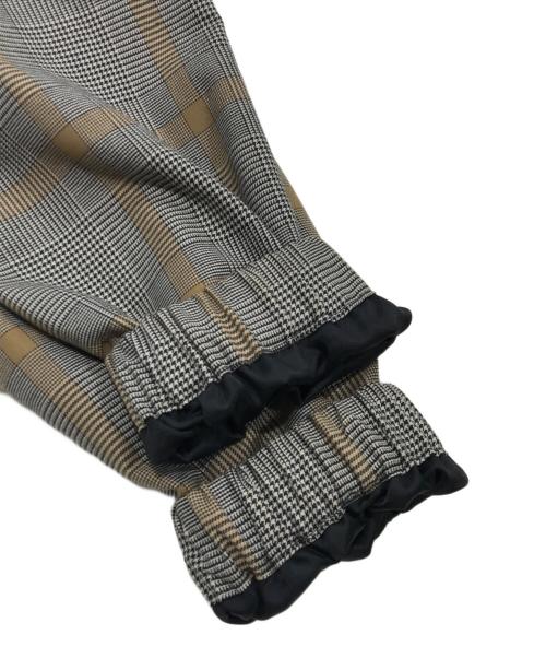 FRED PERRY（フレッドペリー）FRED PERRY (フレッドペリー) ハリントンジャケット グレー×ブラウン サイズ:Sの古着・服飾アイテム