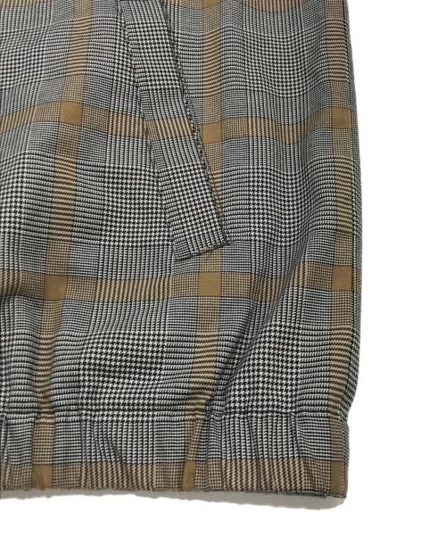 FRED PERRY（フレッドペリー）FRED PERRY (フレッドペリー) ハリントンジャケット グレー×ブラウン サイズ:Sの古着・服飾アイテム