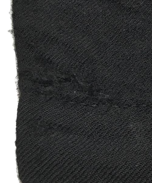 tricot COMME des GARCONS（トリココムデギャルソン）tricot COMME des GARCONS (トリココムデギャルソン) 縮絨ウールフレアパンツ ブラック サイズ:SIZE Sの古着・服飾アイテム