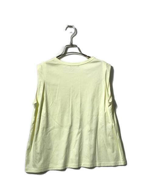 theory luxe（セオリーリュクス）theory luxe (セオリーリュクス) SOPHIA JERSEY EDDIE TEE イエロー サイズ:40の古着・服飾アイテム