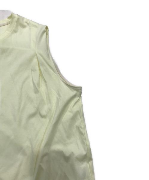theory luxe（セオリーリュクス）theory luxe (セオリーリュクス) SOPHIA JERSEY EDDIE TEE イエロー サイズ:40の古着・服飾アイテム