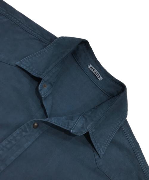 AURALEE（オーラリー）AURALEE (オーラリー) ウエスタンシャツ ブルー サイズ:5の古着・服飾アイテム