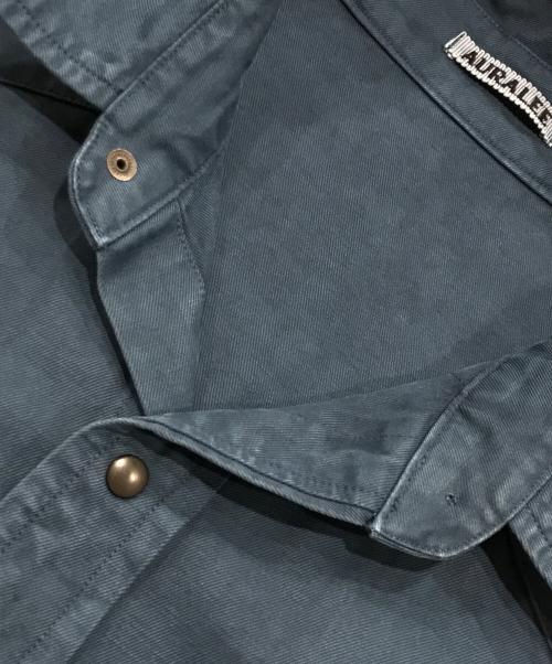 AURALEE（オーラリー）AURALEE (オーラリー) ウエスタンシャツ ブルー サイズ:5の古着・服飾アイテム