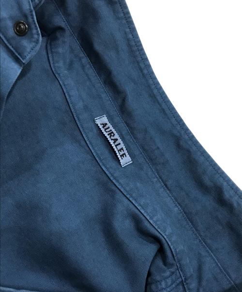 AURALEE（オーラリー）AURALEE (オーラリー) ウエスタンシャツ ブルー サイズ:5の古着・服飾アイテム