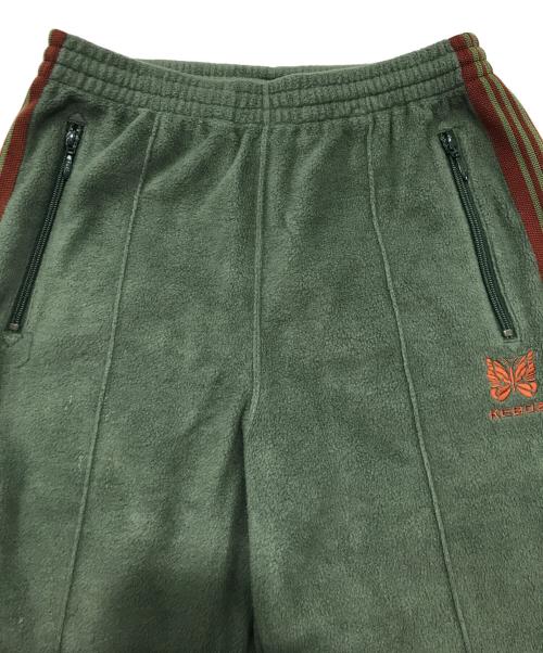 Needles（ニードルズ）Needles (ニードルズ) KEBOZ (ケボズ) フリースジップトラックパンツ カーキ サイズ:Sの古着・服飾アイテム
