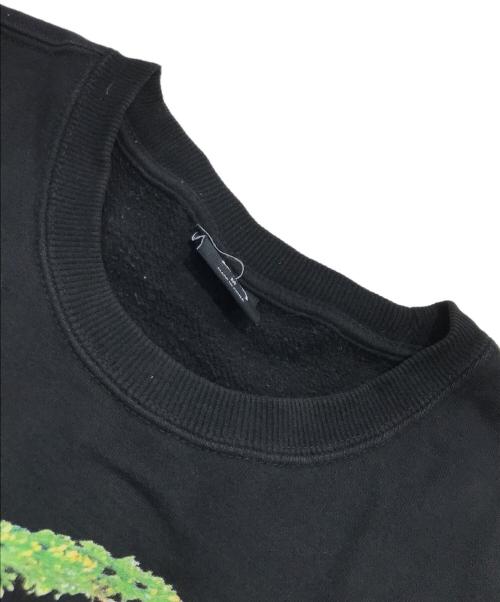 stussy（ステューシー）stussy (ステューシー) フローラルスウェット ブラック サイズ:Mの古着・服飾アイテム