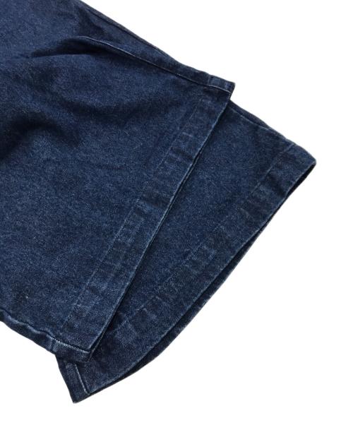 SOL soonerorlater（スーナーオアレイター）SOL soonerorlater (スーナーオアレイター) グルグルデニムショーツ/ハーフデニムパンツ インディゴ サイズ:XLの古着・服飾アイテム