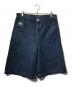 SOL soonerorlater（スーナーオアレイター）の古着「グルグルデニムショーツ/ハーフデニムパンツ」｜インディゴ
