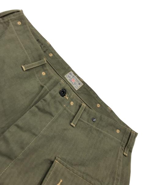 BUZZ RICKSON'S（バズリクソンズ）BUZZ RICKSON'S (バズリクソンズ) ヘリンボーンパンツ カーキ サイズ:91cm（W36）の古着・服飾アイテム