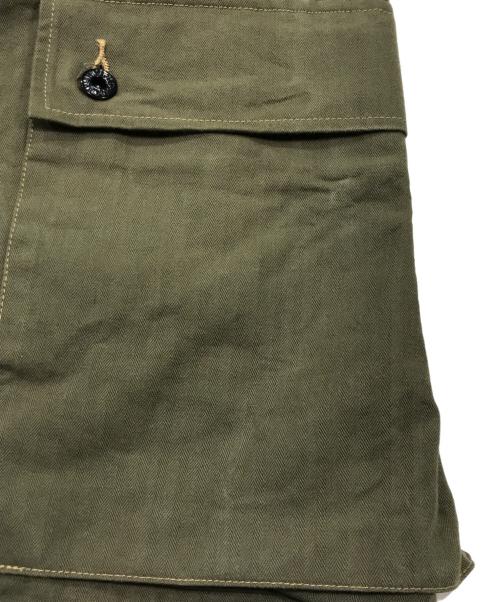 BUZZ RICKSON'S（バズリクソンズ）BUZZ RICKSON'S (バズリクソンズ) ヘリンボーンパンツ カーキ サイズ:91cm（W36）の古着・服飾アイテム