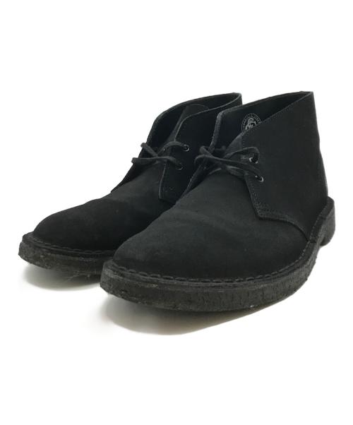 CLARKS ORIGINALS（クラークス オリジナルズ）CLARKS ORIGINALS (クラークス オリジナルズ) UNUSED (アンユーズド) 別注デザートブーツ ブラック サイズ:8 1/2の古着・服飾アイテム