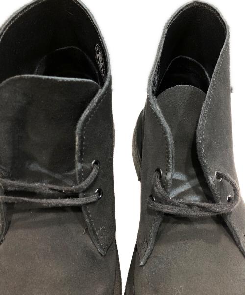 CLARKS ORIGINALS（クラークス オリジナルズ）CLARKS ORIGINALS (クラークス オリジナルズ) UNUSED (アンユーズド) 別注デザートブーツ ブラック サイズ:8 1/2の古着・服飾アイテム