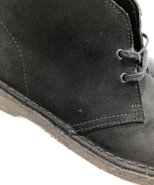CLARKS ORIGINALS（クラークス オリジナルズ）CLARKS ORIGINALS (クラークス オリジナルズ) UNUSED (アンユーズド) 別注デザートブーツ ブラック サイズ:8 1/2の古着・服飾アイテム