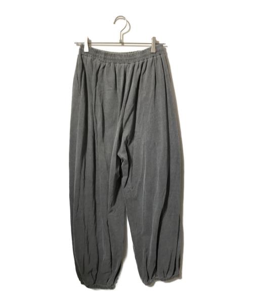 CITYSHOP（シティショップ）CITYSHOP (シティショップ) ピグメントカットボリュームパンツ グレー サイズ:Freeの古着・服飾アイテム