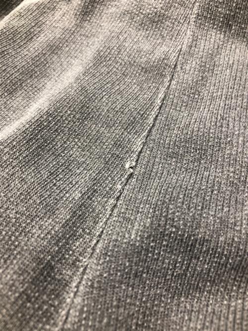 CITYSHOP（シティショップ）CITYSHOP (シティショップ) ピグメントカットボリュームパンツ グレー サイズ:Freeの古着・服飾アイテム