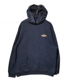 BALENCIAGA（バレンシアガ）の古着「ボンジュール ロゴ フーディー」｜ネイビー