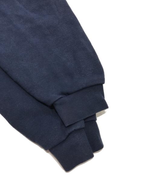 BALENCIAGA（バレンシアガ）BALENCIAGA (バレンシアガ) ボンジュール ロゴ フーディー ネイビー サイズ:Sの古着・服飾アイテム