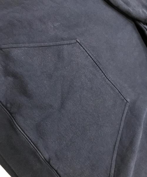 BALENCIAGA（バレンシアガ）BALENCIAGA (バレンシアガ) ボンジュール ロゴ フーディー ネイビー サイズ:Sの古着・服飾アイテム