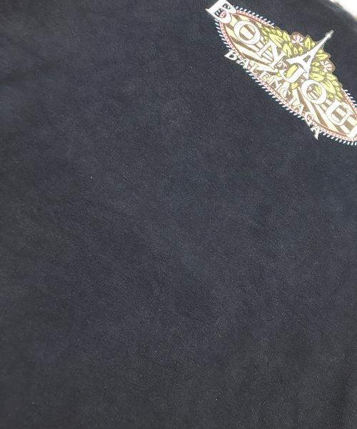 BALENCIAGA（バレンシアガ）BALENCIAGA (バレンシアガ) ボンジュール ロゴ フーディー ネイビー サイズ:Sの古着・服飾アイテム