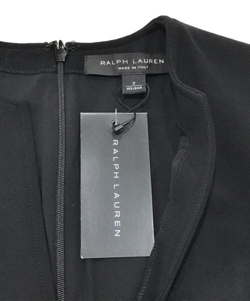 RALPH LAUREN（ラルフローレン）RALPH LAUREN (ラルフローレン) ノースリーブワンピース ブラック サイズ:2の古着・服飾アイテム