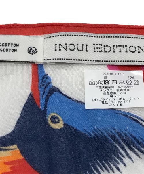 INOUI EDITIONS（イヌイエディションズ）INOUI EDITIONS (イヌイエディションズ) インコ柄ストール マルチカラーの古着・服飾アイテム
