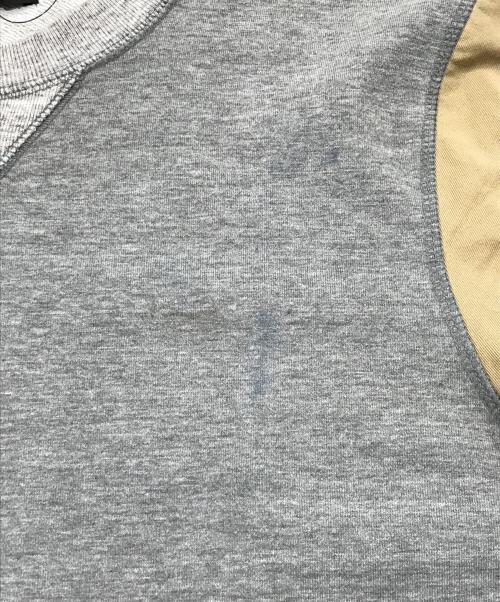 KOLOR（カラー）KOLOR (カラー) 半袖カットソー/切替カットソー グレー サイズ:2の古着・服飾アイテム