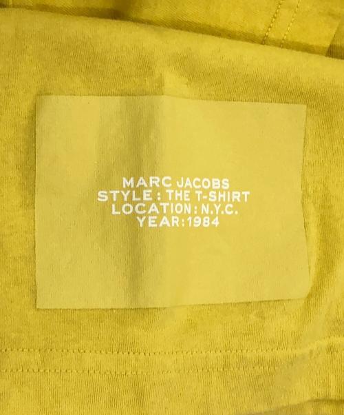 MARC JACOBS（マークジェイコブス）MARC JACOBS (マークジェイコブス) THE BIG T-SHIRT/ロゴカットソー/ロゴTシャツ イエロー サイズ:XSの古着・服飾アイテム
