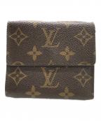 LOUIS VUITTONルイ ヴィトン）の古着「3つ折り財布」｜ブラウン