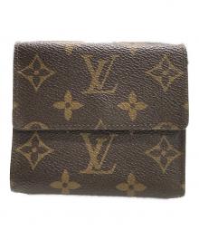 LOUIS VUITTON（ルイ ヴィトン）の古着「3つ折り財布」｜ブラウン
