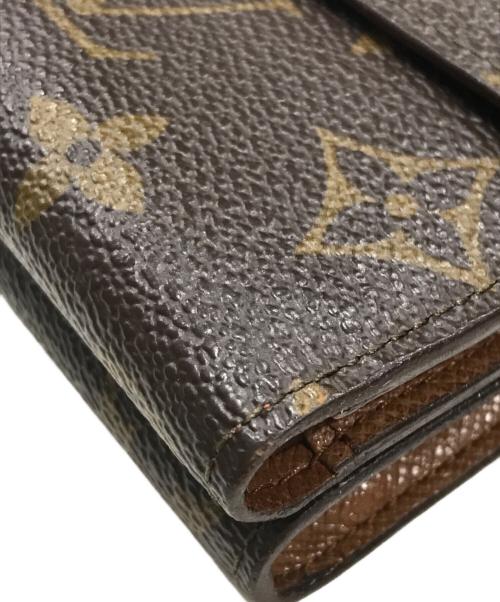 LOUIS VUITTON（ルイ ヴィトン）LOUIS VUITTON (ルイ ヴィトン) 3つ折り財布 ブラウンの古着・服飾アイテム