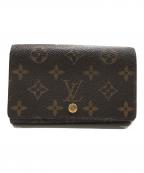 LOUIS VUITTONルイ ヴィトン）の古着「2つ折り財布」｜ブラウン