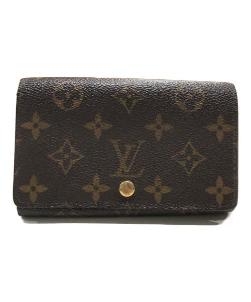 LOUIS VUITTON（ルイ ヴィトン）LOUIS VUITTON (ルイ ヴィトン) 2つ折り財布 ブラウンの古着・服飾アイテム