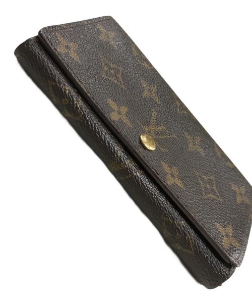 LOUIS VUITTON（ルイ ヴィトン）LOUIS VUITTON (ルイ ヴィトン) 2つ折り財布 ブラウンの古着・服飾アイテム