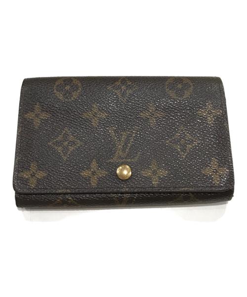 LOUIS VUITTON（ルイ ヴィトン）LOUIS VUITTON (ルイ ヴィトン) 2つ折り財布 ブラウンの古着・服飾アイテム
