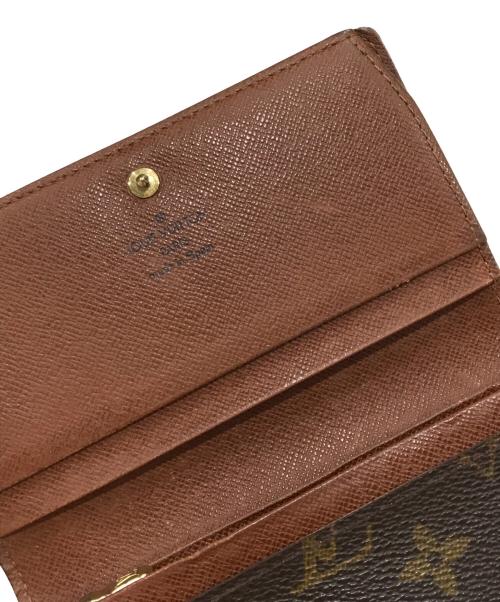 LOUIS VUITTON（ルイ ヴィトン）LOUIS VUITTON (ルイ ヴィトン) 2つ折り財布 ブラウンの古着・服飾アイテム