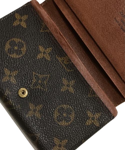 LOUIS VUITTON（ルイ ヴィトン）LOUIS VUITTON (ルイ ヴィトン) 2つ折り財布 ブラウンの古着・服飾アイテム