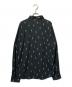 agnes b homme (アニエスベーオム) サンダー柄ロングスリーブシャツ ブラック×ホワイト サイズ:2：9000円