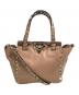 VALENTINO (ヴァレンティノ) ロックスタッズ2WAYバッグ ベージュ：10000円